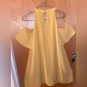 As U Wish Yellow Dress